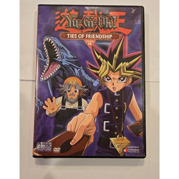 Yu-Gi-Oh - Vol. 14: Ties of Friendship DVD 2003 Anime - Picture 1 of 2